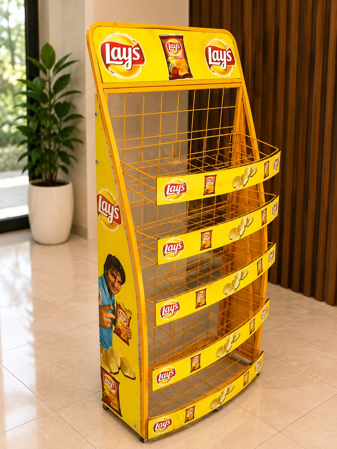 Kustom Steels shop rack and counter display units