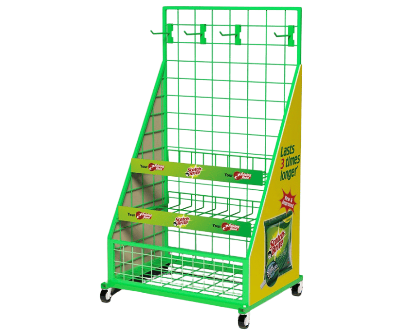 Branded counter display