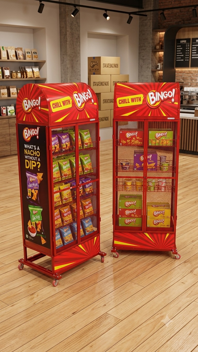 Multi-tier snack rack