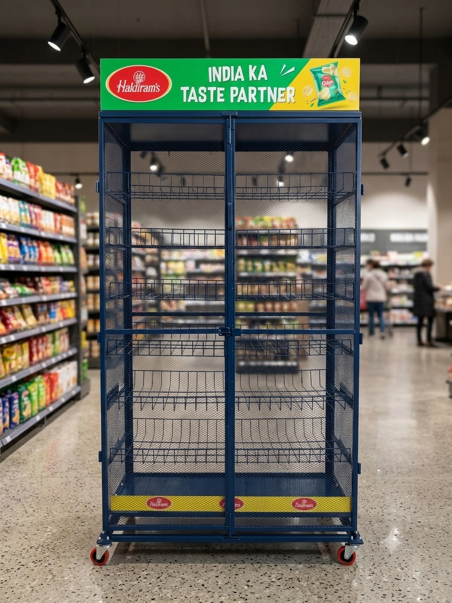 Floor standing wire rack